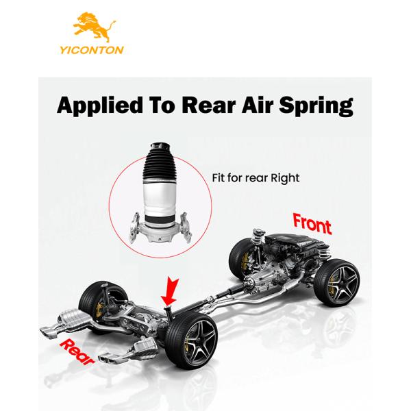 Porsche 7P6616504G Right Rear Air Suspension Spring Made Of Rubber