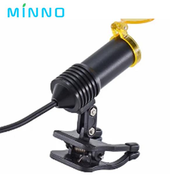 Lúpulas cirúrgicas de luz LED de 5W Dental com aumento de luz Binocular