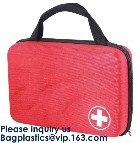 First Aid Bags, Kit Bag, Medical Storage Bag, Portable Pouch, Emergency Medicine, Handy Pills Pocket