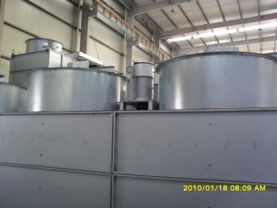 Square Type Industrial Water Chiller With Alum - Zinc Galvanized Steel Plate Shell