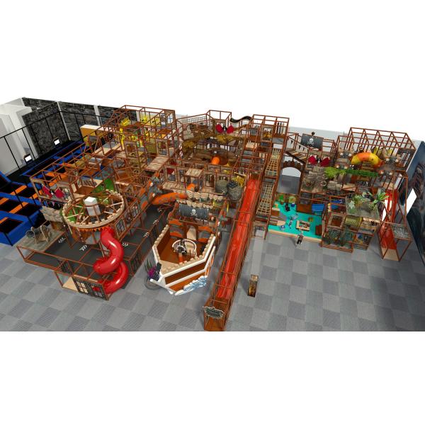Commercial Kids Trampoline Park Equipment for Indoor Playgrounds