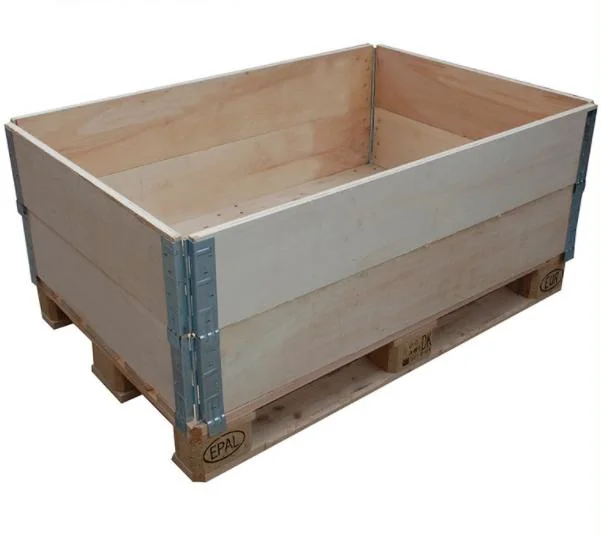 4 Way Palette Wooden Box Хранилище Хиндж Деревянный корпус