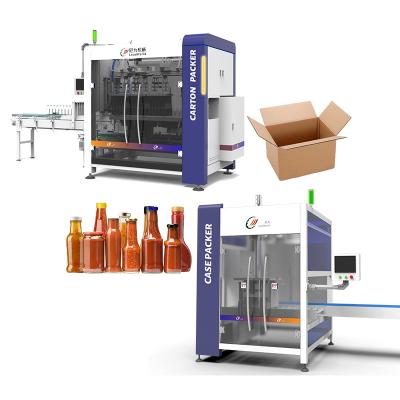 Máquina de embalagem de alta velocidade Automática de embalagem de caixas de cartão de alimentos para linha de embalagem