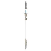 Panneaux muraux à absorption acoustique personnalisables avec kit de fil réglable pour panneaux de plafond à LED