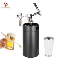Fechamento isolado Mini Keg da bola do vácuo, barril carbonatado da soda do fechamento da bola da bebida