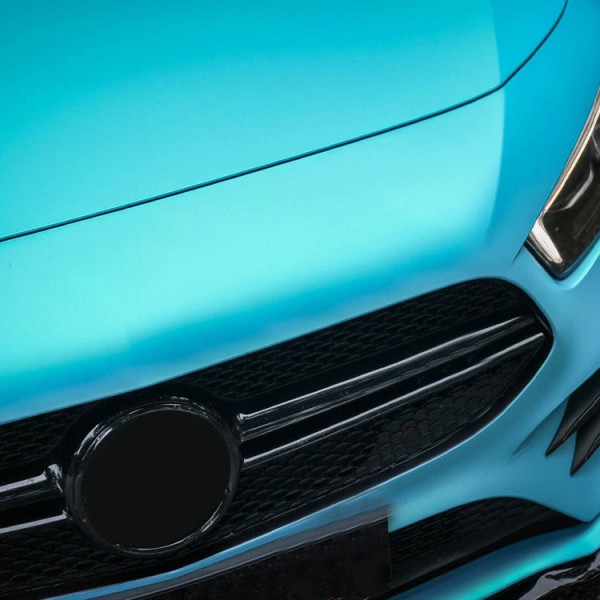Magic Gold Sky Blue Sticker Car Pet Film Roll Decoration Film Wrap Vinyl Car Factory Wholesale Vinyl Wrap