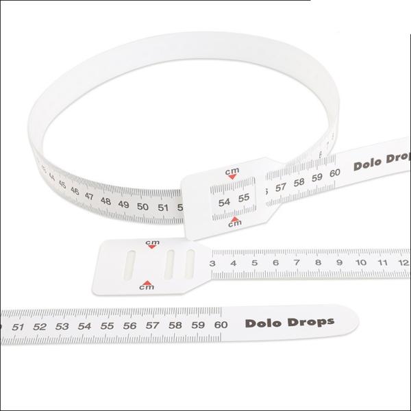 Fita meados de da circunferência do úmero de Untearable, fita 60cm do adulto MUAC
