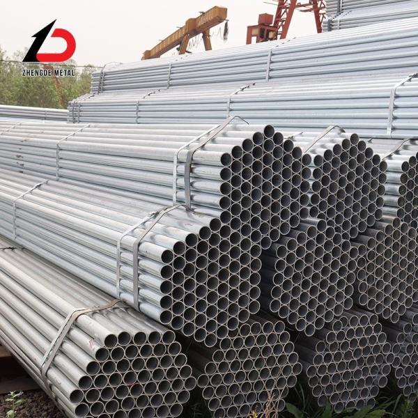 Customized Diameter 20mm 35mm 40mm 4 Inch Dx53D+Z Z100 Z275 Hot Dipped Round Galvanized Pipe Galvanized Round Pipe