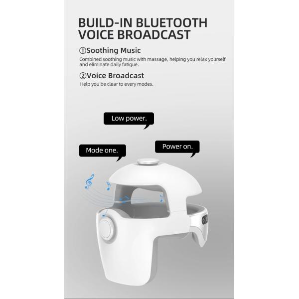 Masseur électrique pour la tête et les yeux facile à utiliser