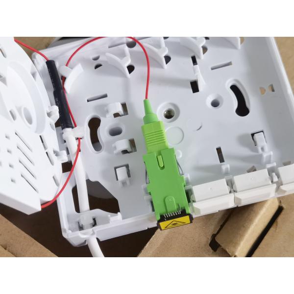 Indoor Fiber Optic Termination Box PTO 4Ports For Quick And Simple Installation Outer Kit PTO