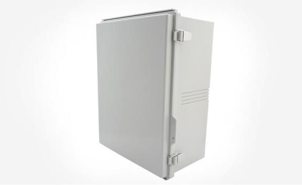 450x350x200mm / 17.71x13.78x7.87 Large Hinged Plastic Encosure With Latch Lock and Key