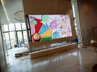 Écran mini LED 16:9 ratio or P1.8 Écran LED fixe intérieur série de hauteur de pixel fine