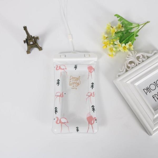 Airbag Type Underwater Phone Case PVC Material 21*11 Cm Custom Color