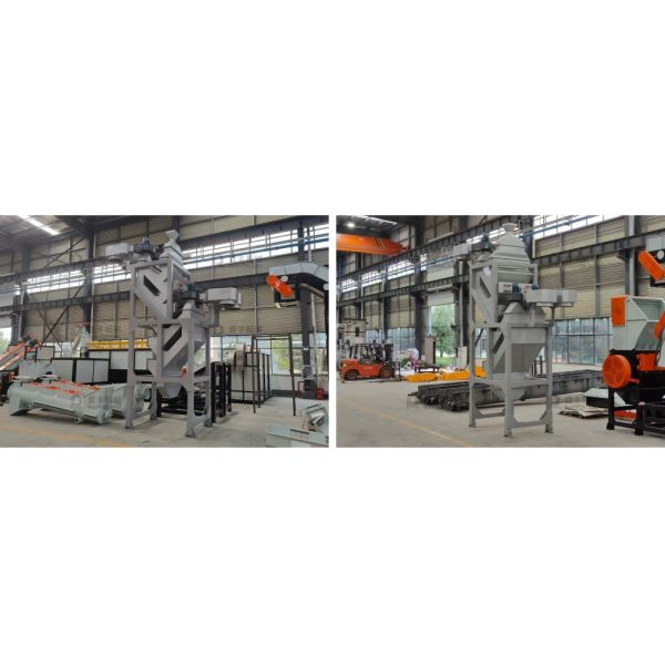 8.8kW Zig Zag Air Separator 300-2000kg/H Precision Air Classifier For Plastic Recycling