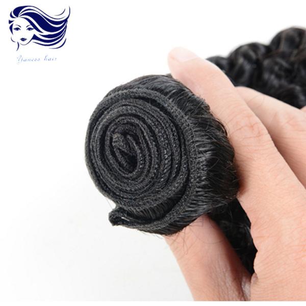 os pacotes brasileiros do Weave do cabelo do Virgin 7A 100 afrouxam o cabelo humano do Weave da onda