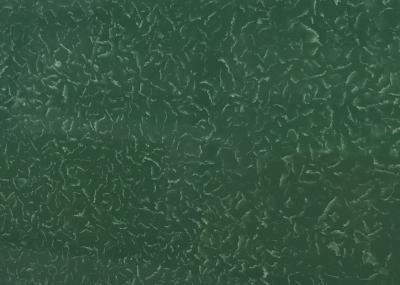 Resina natural afiada de quartzo 7% da superfície 93% de quartzo de Carrara bancada verde