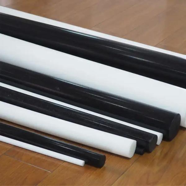 Extruded Solid Uhmw Polyethylene Rods HDPE Bar OEM