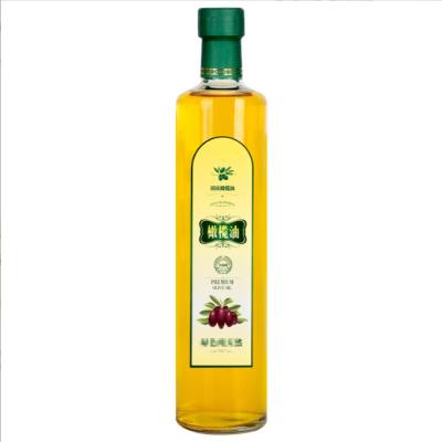 Tipo de vedação rolha de borracha quadrada garrafa de vidro verde escuro para azeite OEM/ODM aceitável