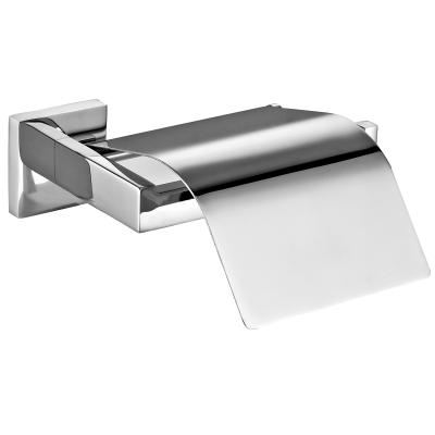 O suporte inoxidável do papel higiênico lustrado engrossa o suporte quadrado do papel higiênico