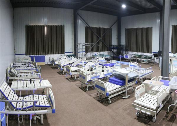 2000 * 600 * 680mm ，Patient Transport Stretchers Stainless Steel Frame