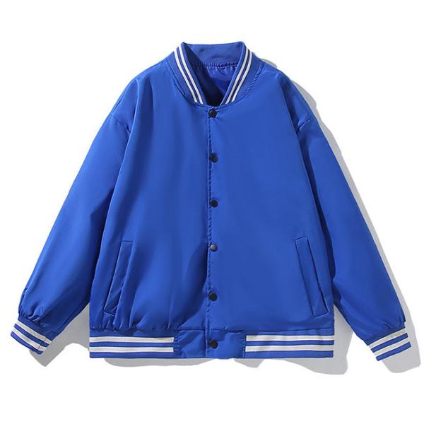 Trend Casual Baseball Varsity Jackets Thin Cargo Couple American Tide Brand Jacket