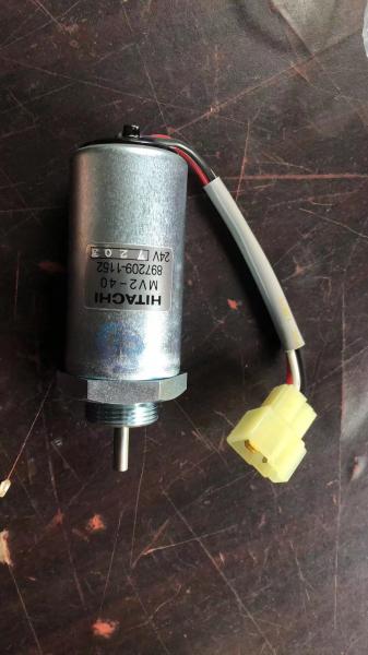 VI8972091152 24V Diesel Engine Stop Solenoid For Kobelco SK75-8