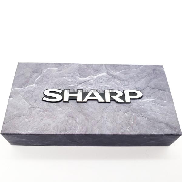 Customized Car Audio Aluminium Label with Personalized Audio Logo and OEM Installation
