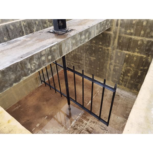 Ultra Low Speed Gentle Agitation Full Basin Sweep Frame Mixer For Flocculation Tanks