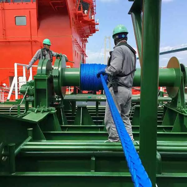 Стренга 12 UHMWPE веревочки кудели шлюпки морского корабля плавая высокопрочная