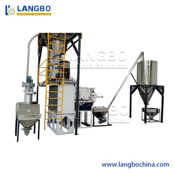 PVC Mixer Machine with Precise dosing system for consistent PVC blending