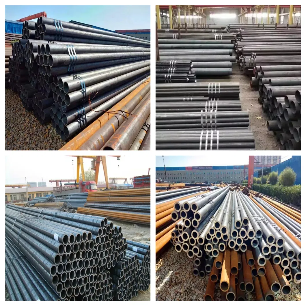 Carbon Steel Seamless Round and Square Pipe Customized Size GB/T 8163 Selling Carbon Steel Tube