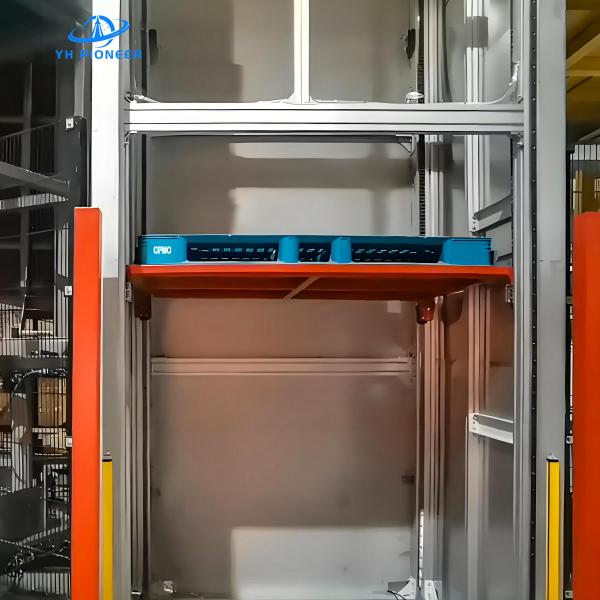 Space Saving Vertical Reciprocating Elevator with Customized Platform Sizes for Compact Industrial Solutions