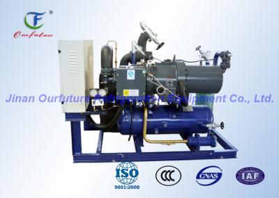 Unidade do compressor do parafuso de R404a Fusheng, caminhada na unidade de condensação mais fresca