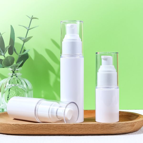 Matte White Thick-Wall Plastic Spray Bottles - Leak-Proof BPA-Free Cosmetic Spray Bottles for Skincare