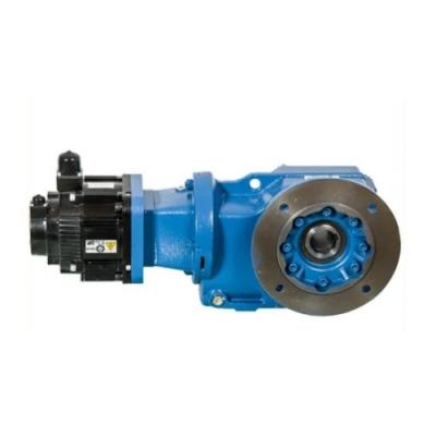KAF Series High Transmission Efficiency Helical Bevel Gear Reducer With Hollow Shaft And Flange