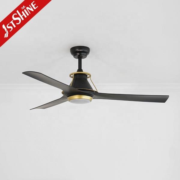 Ventilador de teto LED com controle remoto de 6 velocidades com design moderno e vento confortável