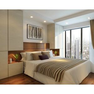 Meubles de chambre à coucher peu encombrants pour station de villégiature, hêtre, blanc, chêne, table basse d'appartement