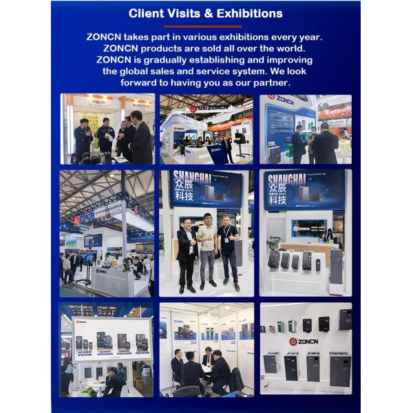 3hp VFD инвертор 3 фазы 380v 2.2kw переменная частота привода с RS485 связи