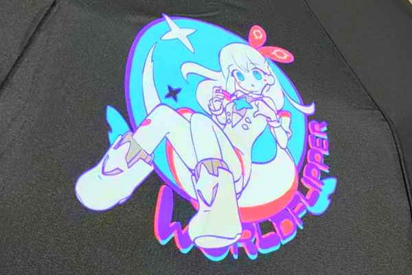 Folding Automatic Open Umbrellas Lightweight Umbrella Gaming Gift 190T Pongee Fabric