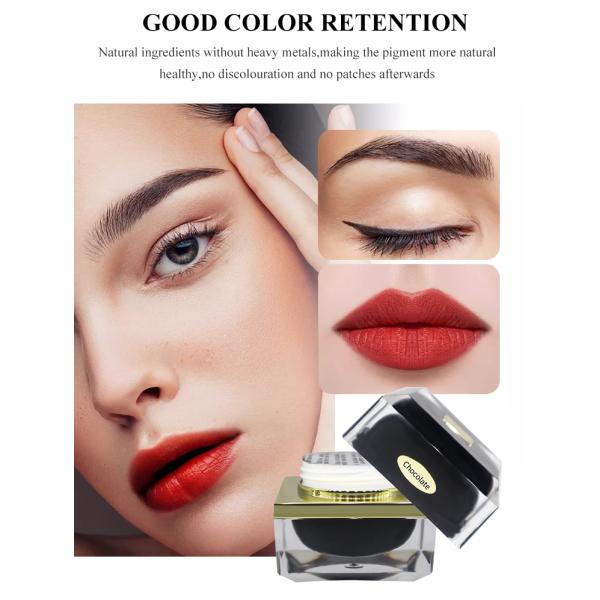 Макияж брови затира OEM постоянный пигментирует чернила татуировки Microblading косметик