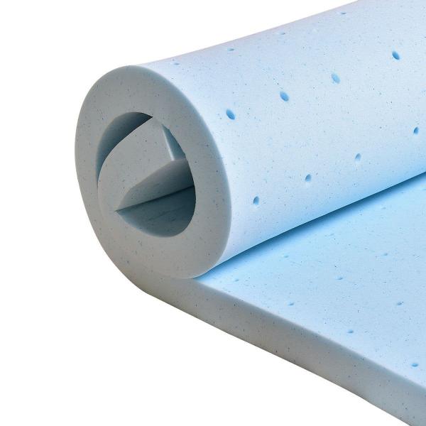 2 Inches Memory Foam Mattress Topper High Density Base For Durability / Support