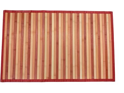 Durable Anti-Slip Bamboo Floor Mat: Eco-Friendly Bamboo Area Rug for Bathroom & Kitchen