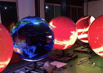 A exposição conduzida criativa da esfera impermeável com 3840hz refresca altamente a taxa