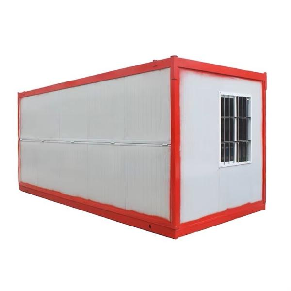 20ft 40ft Container de aço pré-fabricado Casa Painel Sandwich Banheiro Incluído Família ou Hotel