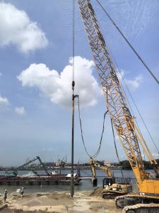 426mm 外径 280KN 離心力を持つ高性能バイブロフロート