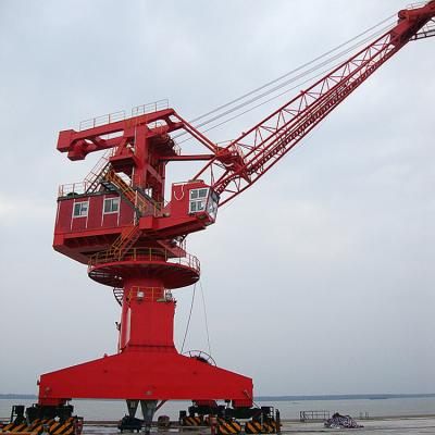 Capacidade de carga de Crane In Shipyard With Customized da doca de flutuação e altura de levantamento