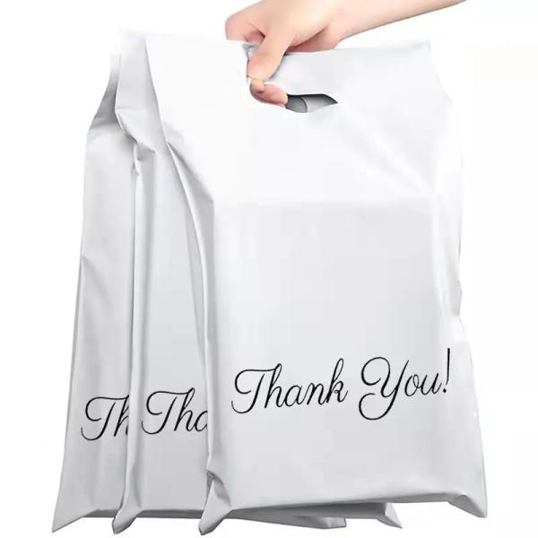 CTCX Packaging Bags for Clothing Poly Mailers With Handle Plastic Nude Courier Bag Poly Mailer Polymailers With Handle Verified