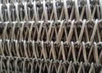 Glass Firing SUS304 Balanced Weave Conveyor Belts