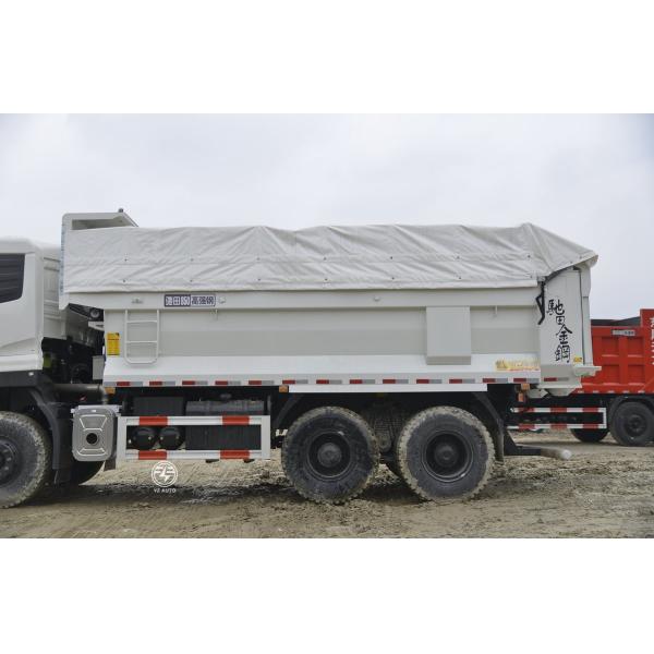 350 chevaux à la main gauche 10 roues Dongfeng 6X4 camion à bascule pour le dépôt de sable et de gravier