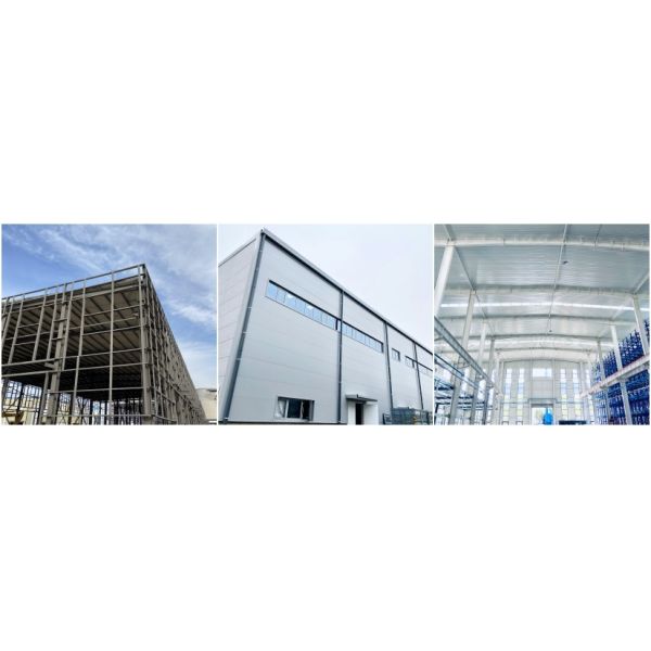 Q355 Lightweight Steel Frame Structure Shed Prebuilt Metal Buildings